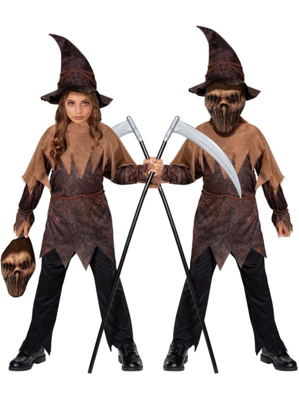 Corn Goblin Halloween Costume M Complete Deluxe Fall Festival Harvest Costume
